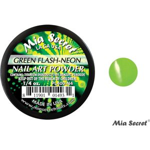 Flash-Neon Acrylpoeder Green