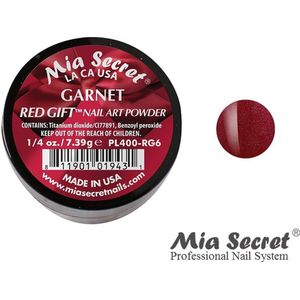 Red Gift Acrylpoeder Garnet