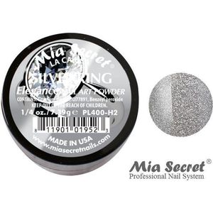 Elegance Acrylpoeder Silver Ring