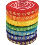 Onbekend klankschaalkussen 7 chakra