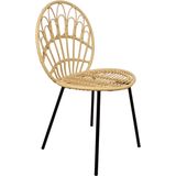 Pole to Pole - Peacock chair - synthetisch rotan - Naturel - Tuinstoel