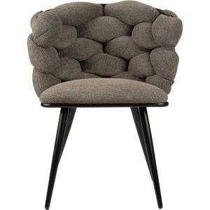 Rock Stoel Taupe (Set Van 2) - Huistuindesign