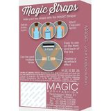 Magic Straps - BH Racerback Bandjes - Wit - 3 Stuks