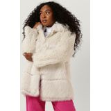 Beaumont Soft Fur Mix Jacket Jassen Dames - Winterjas - Creme - Maat 38