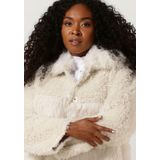 Beaumont Soft Fur Mix Jacket Jassen Dames - Winterjas - Creme - Maat 38