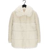Beaumont Soft Fur Mix Jacket Jassen Dames - Winterjas - Creme - Maat 38