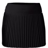 Goldbergh - Plissé Rok - Zwart - 91% Polyester 9% Elastaan