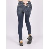 La Strada - Sneaker - Grijs Zwart - Snake Slag - Veters