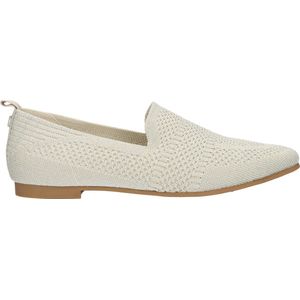 La Strada knitted loafers beige/zilver