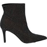 La Strada Enkellaars zwart met steentjes dames