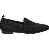 La Strada - Instapschoenen - Zwart - Textiel - Dempende Zool