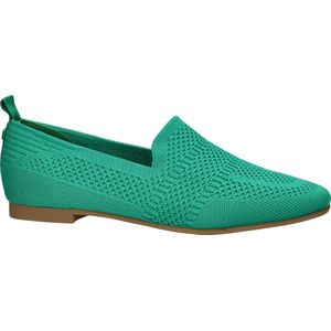 La Strada - Instapschoenen - Groen - Textiel
