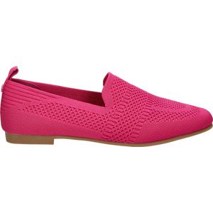 La Strada - Instapschoenen - Fuchsia - Textiel - Dempend Voetbed