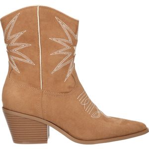 La Strada - Western Bootie - Zwart - Synthetisch - Met Rits