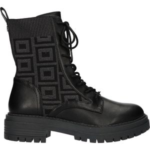 La Strada - 2203696-4503 - Veterboots - Zwart - Imitatieleer