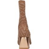 La Strada Laars Beige - Glitter - Dames - Comfortabele Elastische Laars