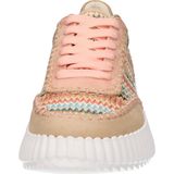 La Strada - Sneaker - Beige Multicolor - Textiel