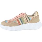 La Strada Sneaker beige multicolor dames