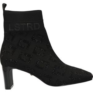 La Strada 2131725-4501 black dames enkellaarzen gekleed