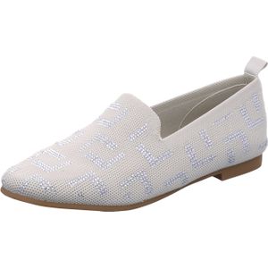 La Strada - Knitted Loafers - Beige - Comfortabel - Glitterpatroon