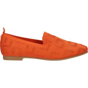 La Strada - Loafer - Oranje - Glitterpatroon - Dames