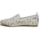 La Strada - Loafer - Zilver - Glitterpatroon - Dames