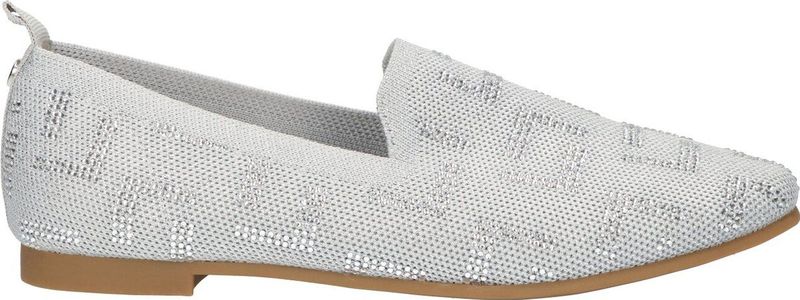 La Strada - Loafer - Zilver - Glitterpatroon - Dames