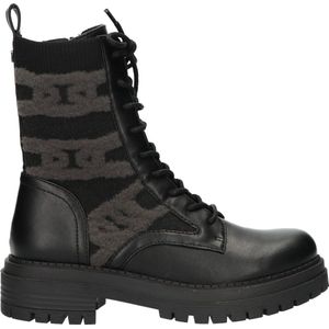 La Strada Veterboot zwart met grijs dames