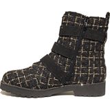 La Strada Boot zwart met beige patroon dames
