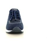 La Strada - Instapsneaker - Blauw - Steentjes - Dames