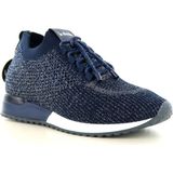 La Strada - Instapsneaker - Blauw - Steentjes - Dames