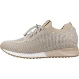 La Strada - Instapsneaker - Goud - Dames - Steentjes