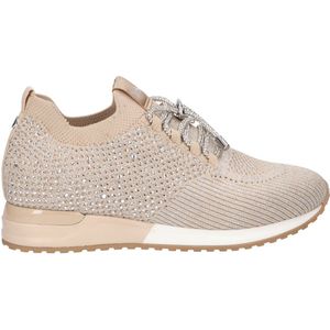 La Strada - Instapsneaker - Goud - Dames - Steentjes
