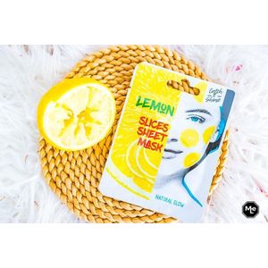 Catch & Shine Slices sheet mask Lemon x2