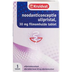 Kruidvat - Ulipristal - Noodanticonceptie - Morning afterpil