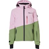 Rehall ski-jack Liv Jr blauw/wit/fuchsia