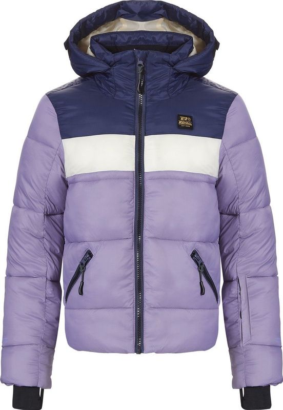 Rehall - CARROL-R-jr. Wintersportjas - Zwart - Puffer - Donsjas - Ski Jas