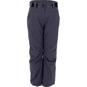 Rehall ROMANA-R-jr. Meisjes Wintersportbroek Zwart - Skibroek - Snowboardbroek - Gewatteerd