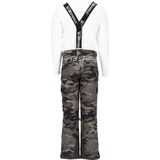 Rehall BACKBONE-R Heren Wintersportbroek Zwart - Skibroek - Snowboardbroek - Gewatteerde Broek