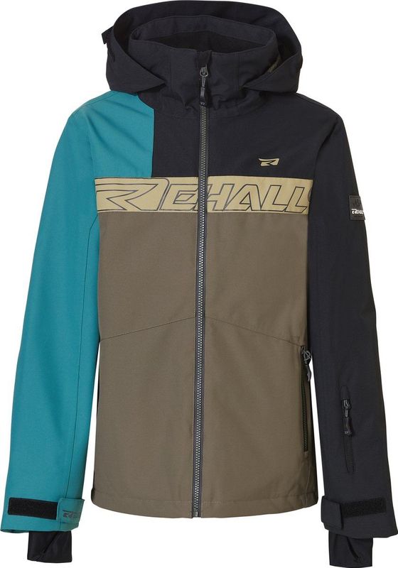 Rehall Boys Elton-R Snowjacket Ski-jas (Kinderen |zwart |waterdicht)
