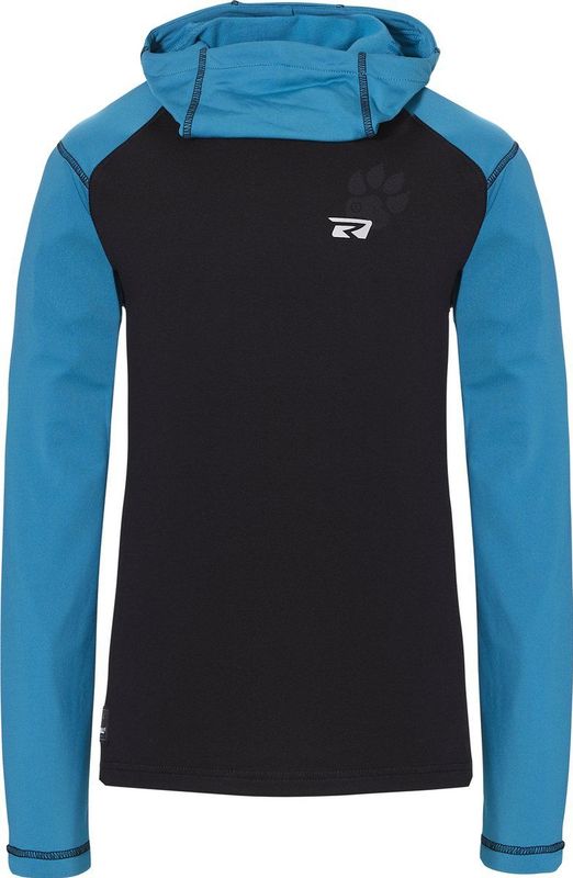 Rehall - COOK-R-jr. Hoodie - Blauw - Polyester/Elastaan