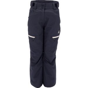 Rehall KYLE-R-jr. Meisjes Wintersportbroek Zwart - Skibroek - Snowboardbroek - Gewatteerde Broek