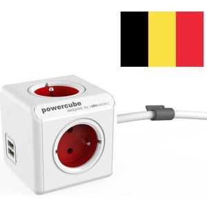 PowerCube Extended USB 1.5mm2 BE; RED