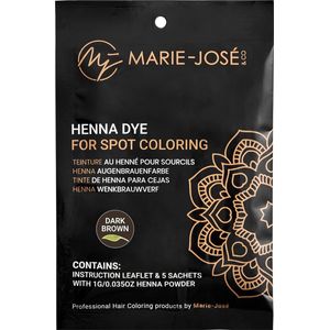 Marie-José & Co Wenkbrauwverf Donkerbruin - 5g