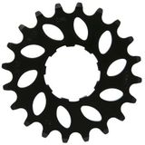 KMC Achtertandwiel 20T - Chromoly Staal - Zwart - 1/2x3/32 - Voor Enviolo Naven