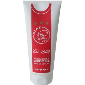 Ajax douchegel tube rood/wit 200 ml