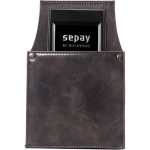 Horeca - Horeca Holster - Horeca Lederwaren - Holster Mobiele Pin - Kelner - Restaurant - Houder voor mobiele PIN - Terminal Holster - Lederen Holster Horeca - Handheld Holster - Holster voor PIN automaaat van CCV en andere PIN automaten - Holsters