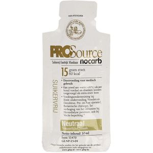PROSource Nocarb Neutraal Vloeibaar 30ml