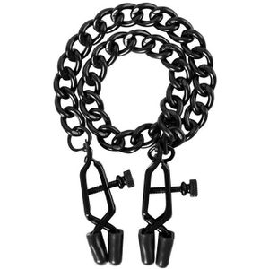 Zwarte Metalen Tepelklemmen - Guilty Pleasure