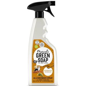 Marcel's Green Soap - Allzweckspray Sandelholz & Kardamom - Reinigungsspray - Umweltfreundlich - Vegan - 97% Biologisch abbaubar - 500 ml